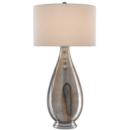 Currey And Company 6000 0127 Silver, Vase Style Table Lamps