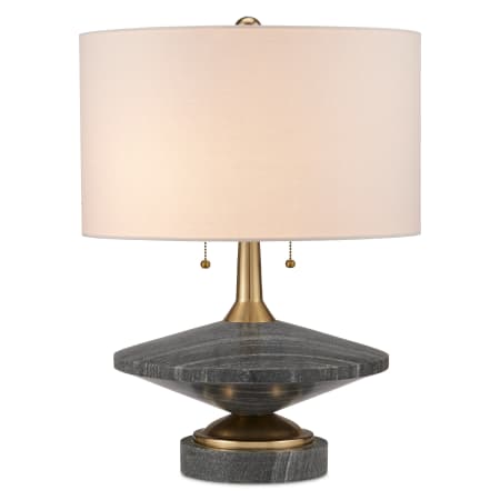 A large image of the Currey and Company 6000-0918 Natural / Brushed Brass