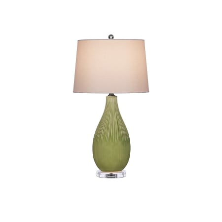 A large image of the Currey and Company 6000-0943 Pale Green / Clear