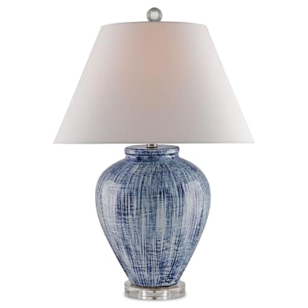 A large image of the Currey and Company 6224 Blue / White