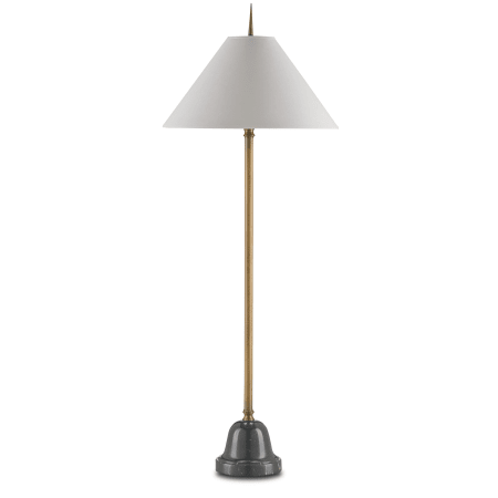 A large image of the Currey and Company 6225 Brass / Black