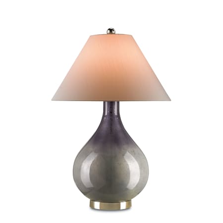 A large image of the Currey and Company 6352 Mercury Gray / Nickel