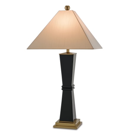A large image of the Currey and Company 6580 Black / Coffee Bronze