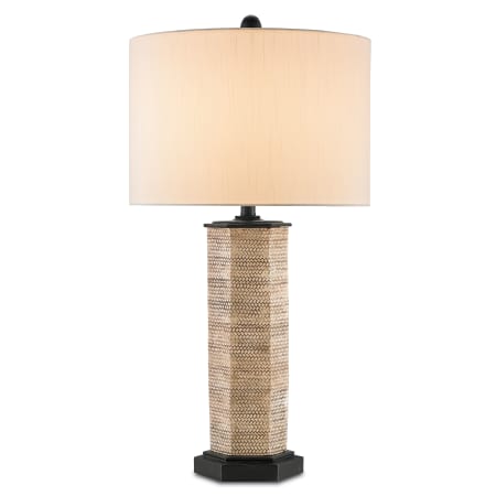 A large image of the Currey and Company 6787 Beige / Distressed Black