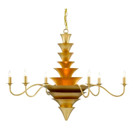 A large image of the Currey and Company 9000-0726 Contemporary Gold Leaf / Painted Contemporary Gold