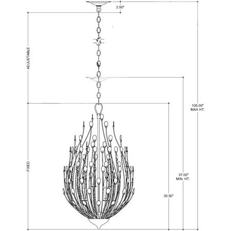 A large image of the Currey and Company 9000-1149 Alternate Image