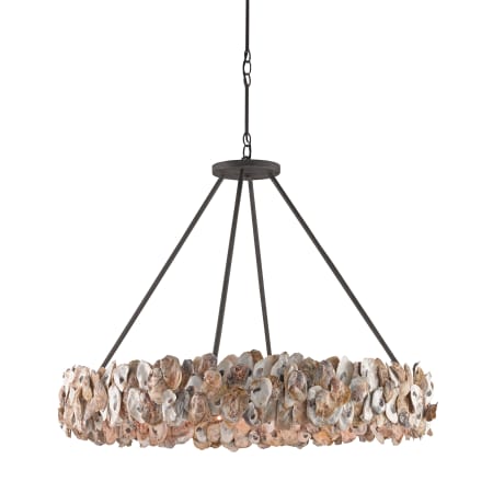 A large image of the Currey and Company 9672 Textured Bronze / Natural