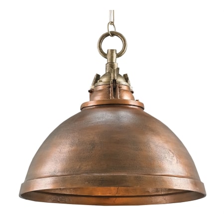 A large image of the Currey and Company 9857 Copper / Antique Brass