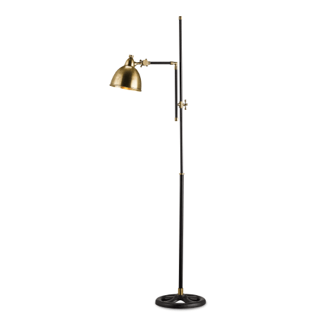 A large image of the Currey and Company 8051 Vintage Brass / Black