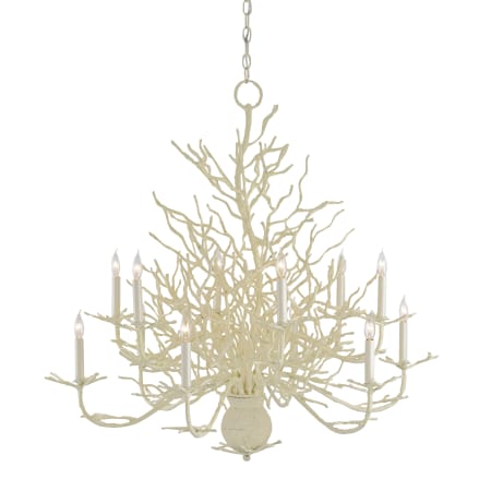 A large image of the Currey and Company 9188 White Coral / Natural Sand