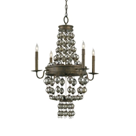 A large image of the Currey and Company 9762 Cupertino / Antique Silver
