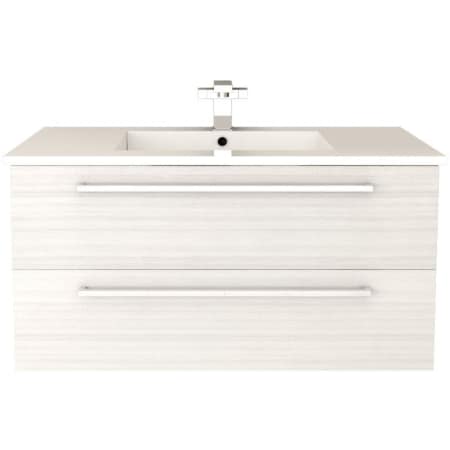 A large image of the Cutler Kitchen and Bath FV SILHOUTTE36 White chocolate
