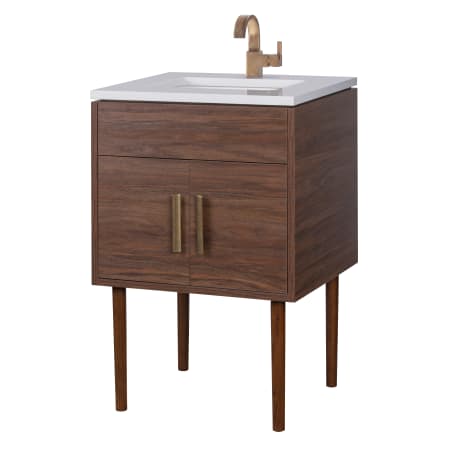 A large image of the Cutler Kitchen and Bath MID-CNT-24 Brown
