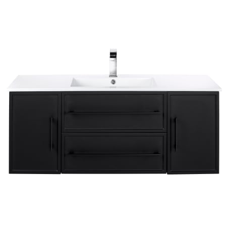 A large image of the Cutler Kitchen and Bath FV 48MS Black
