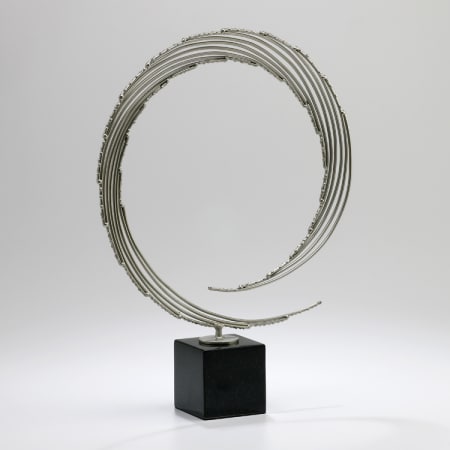 A large image of the Cyan Design 02839 Nickel and Black