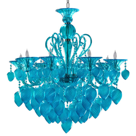 A large image of the Cyan Design 04617 Chrome / Aqua