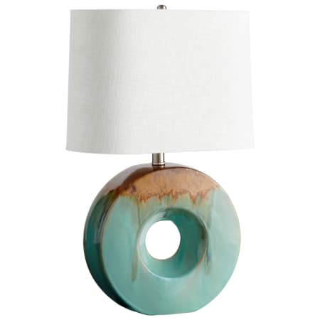 A large image of the Cyan Design 05213 Blue Glaze and Brown