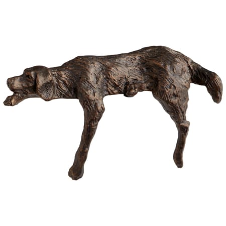 A large image of the Cyan Design Lazy Dog Sculpture Bronze