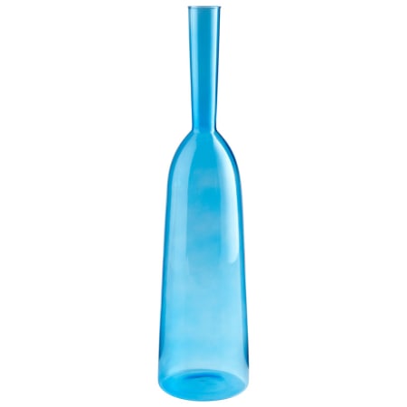 A large image of the Cyan Design Large Tall Drink Of Water Vase Blue