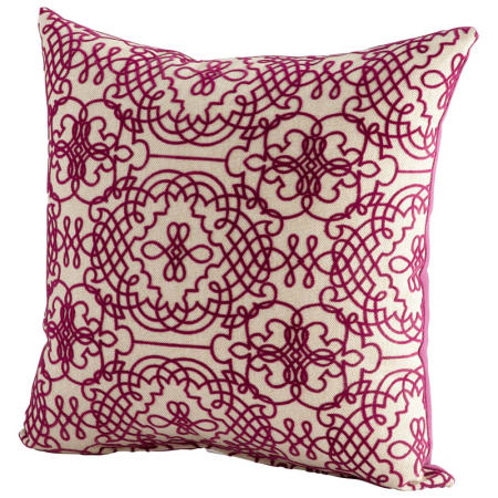 A large image of the Cyan Design St. Lucia Pillow Purple and White