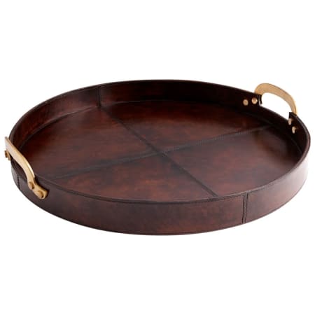 A large image of the Cyan Design Large Bryant Tray Brown