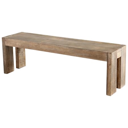 A large image of the Cyan Design Segvoia Bench Weathered Pine