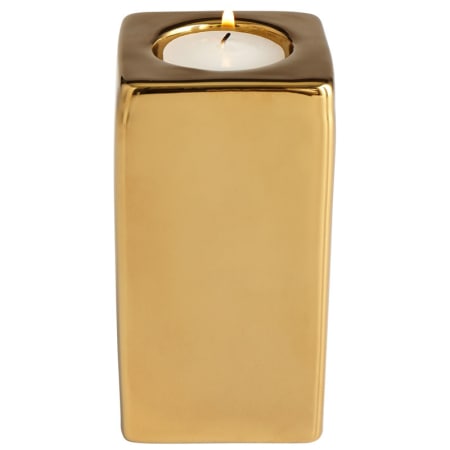 A large image of the Cyan Design Medium Etta Candle Holder Gold