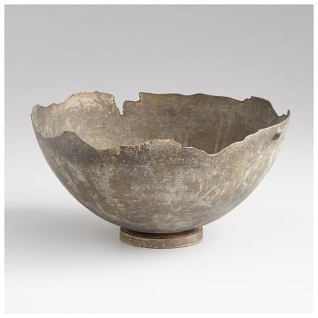 A large image of the Cyan Design Small Pompeii Bowl Whitewashed
