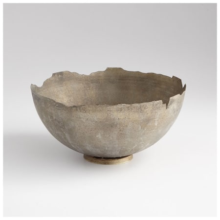 A large image of the Cyan Design Large Pompeii Bowl Whitewashed