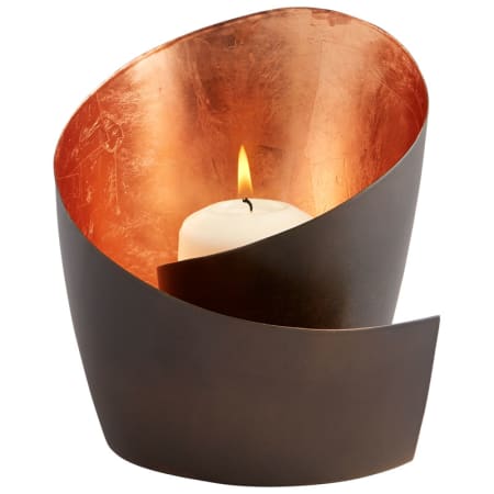 A large image of the Cyan Design Mars Candle Holder Copper