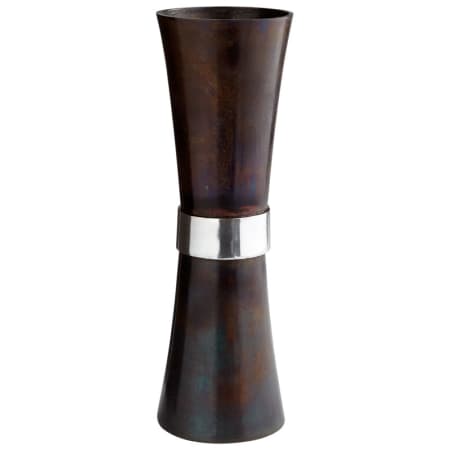 A large image of the Cyan Design Large Catalina Vase Bronze and Blue