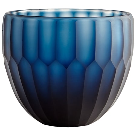 A large image of the Cyan Design Small Tulip Bowl Blue