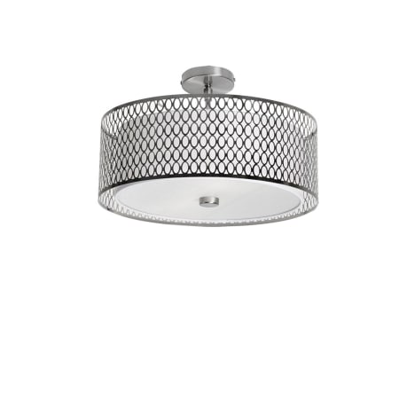 A large image of the Dainolite 1015-16FH Satin Chrome