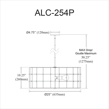 A large image of the Dainolite ALC-254P Alternate Image