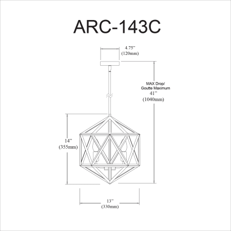 A large image of the Dainolite ARC-143C Alternate Image