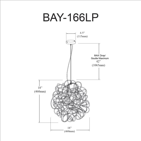 A large image of the Dainolite BAY-166LP Alternate Image