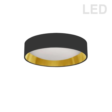 A large image of the Dainolite CFLD-1114 Black / Gold