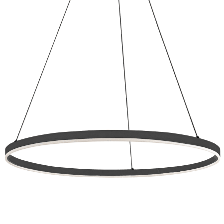 A large image of the Dainolite CIR-2434C Matte Black