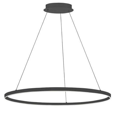 A large image of the Dainolite CIR-3263C Matte Black