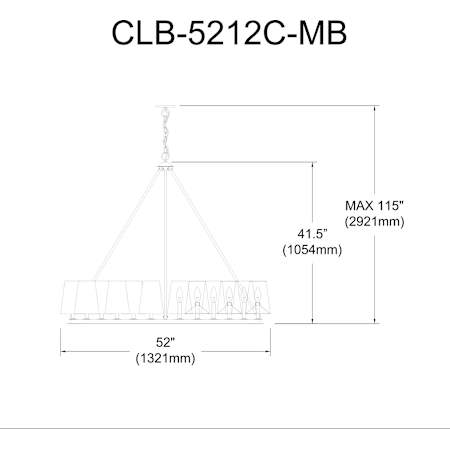 A large image of the Dainolite CLB-5212C Alternate Image