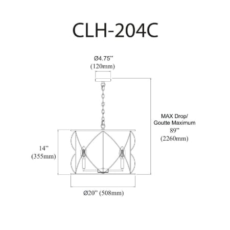 A large image of the Dainolite CLH-204C Alternate Image
