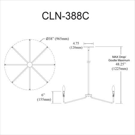 A large image of the Dainolite CLN-388C Alternate Image