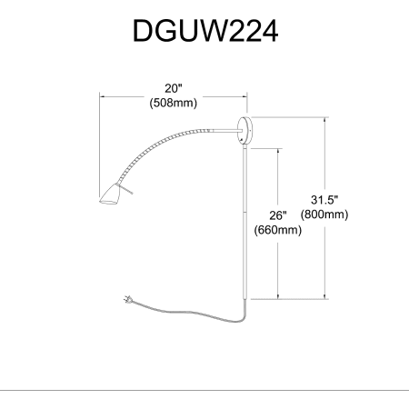 A large image of the Dainolite DGUW224-SC Alternate Image