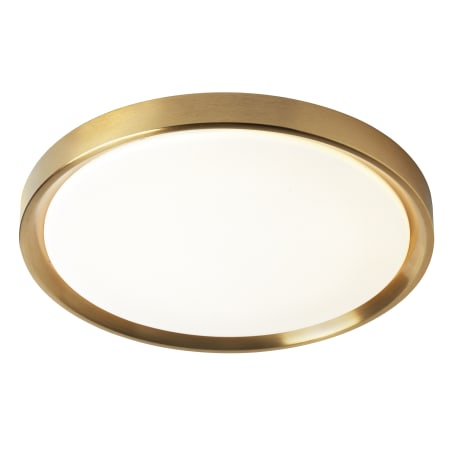 A large image of the Dainolite FID-1630LEDFH Aged Brass