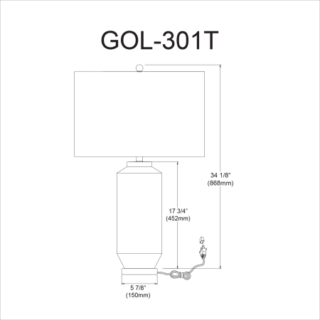 A large image of the Dainolite GOL-301T Alternate Image
