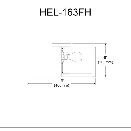 A large image of the Dainolite HEL-163FH Alternate Image