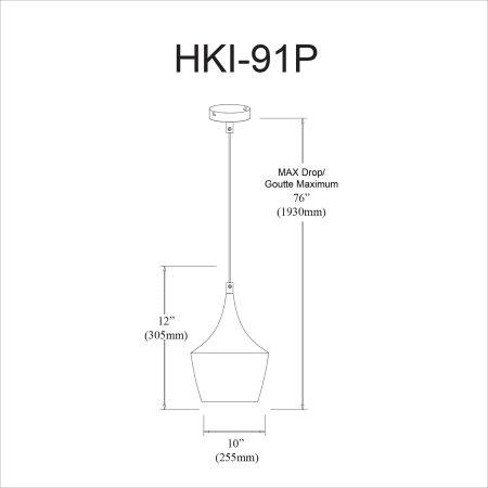 A large image of the Dainolite HKI-91P Alternate Image