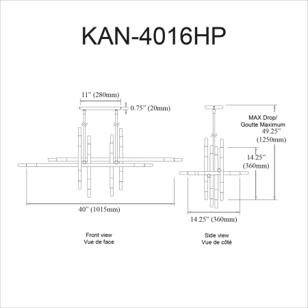 A large image of the Dainolite KAN-4016HP Alternate Image