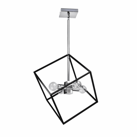 A large image of the Dainolite KAP-144P-MB Polished Chrome