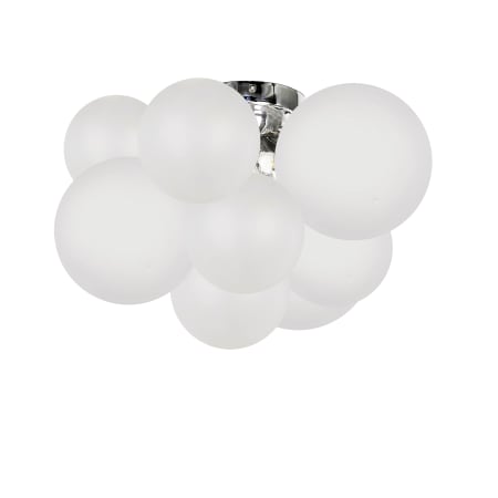 A large image of the Dainolite MLS-143FH-FR Polished Chrome